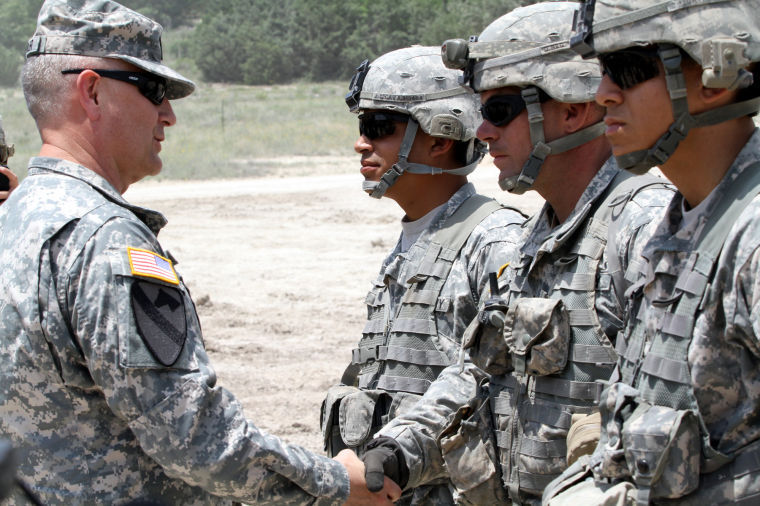 Sergeant Major of the Army at Fort Hood